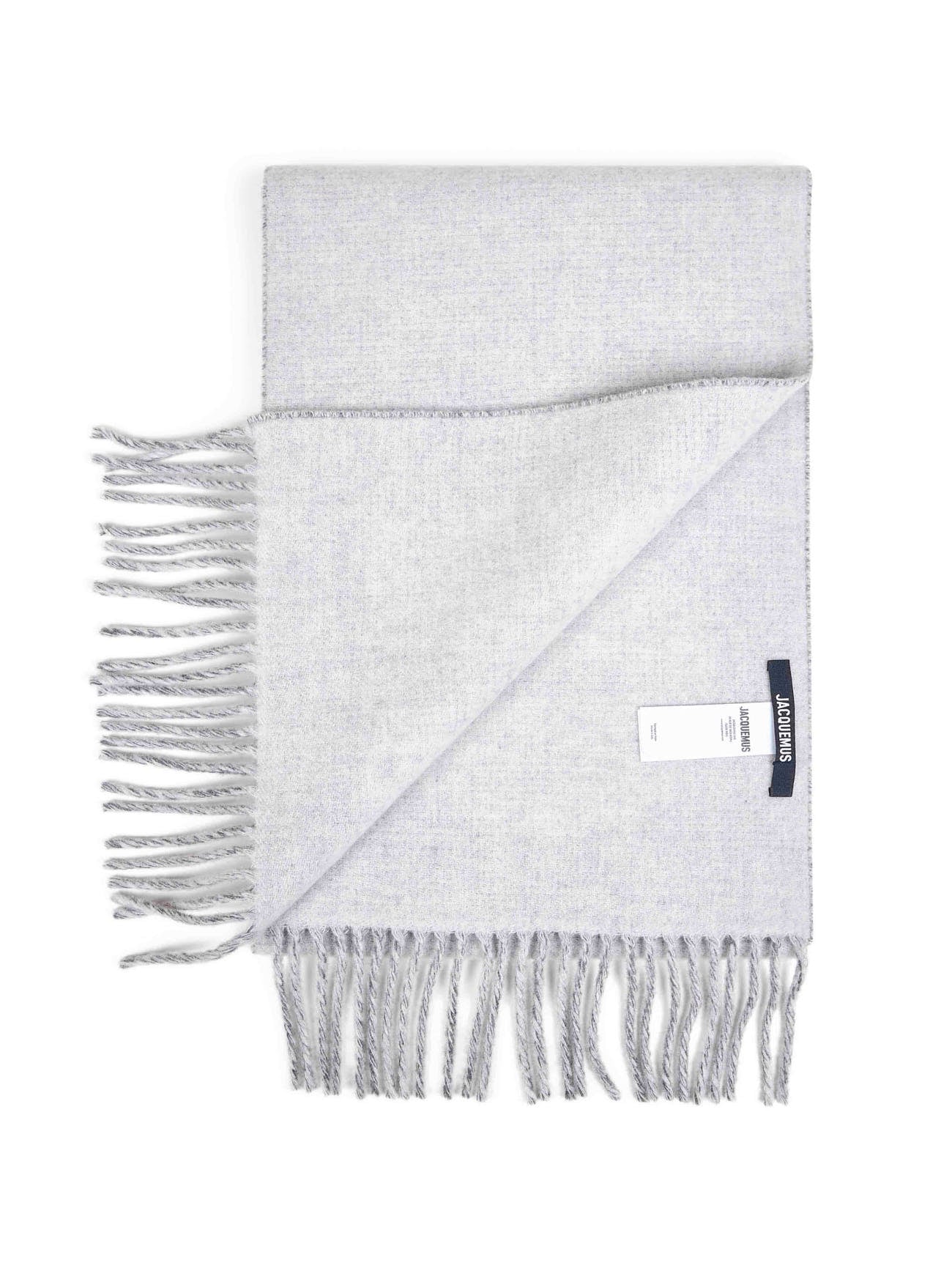 Jacquemus fringed scarf