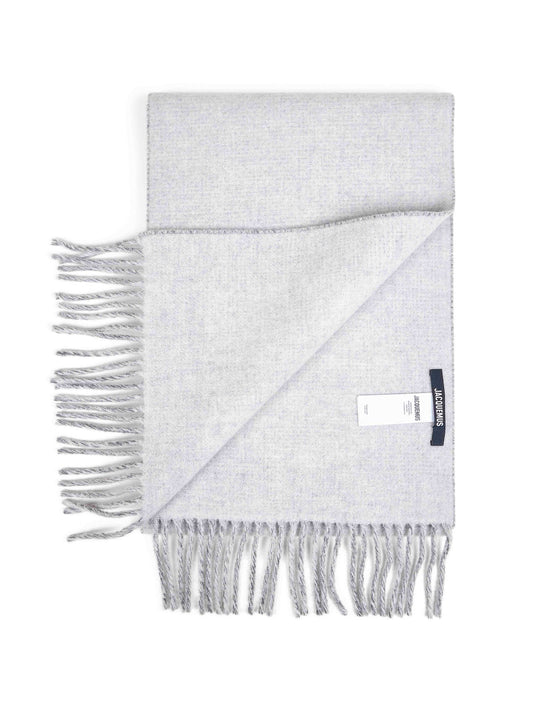 Jacquemus fringed scarf