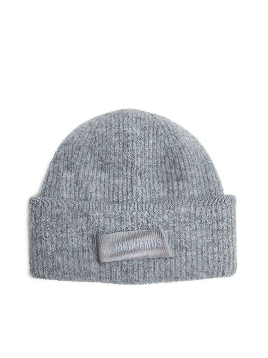 Grey grosgrain cap
