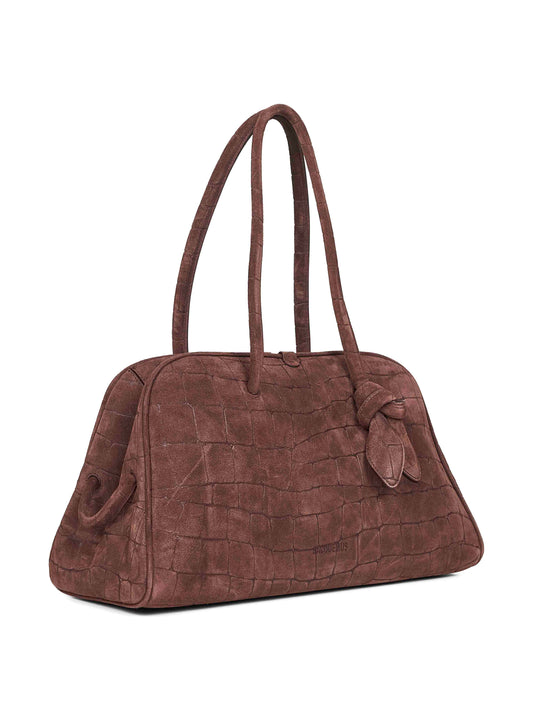 Dark brown The Turismo bowling bag