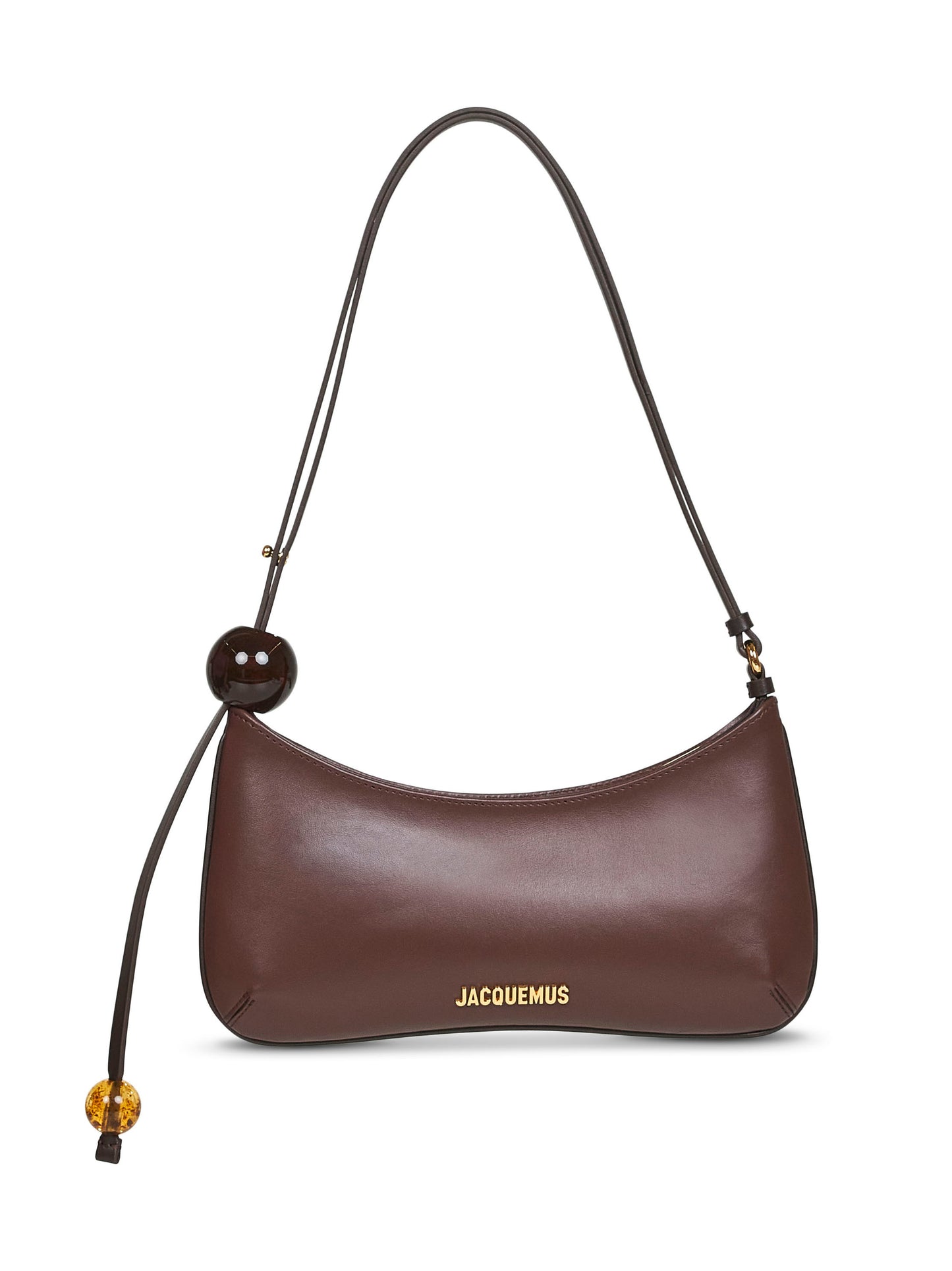 Brown The Bisou Perle shoulder bag