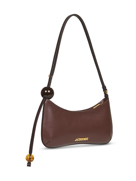 Brown The Bisou Perle shoulder bag