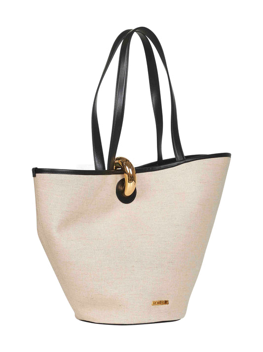 Greige The Bambola bucket bag