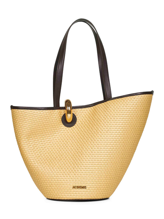 Natural The Bambola bucket bag