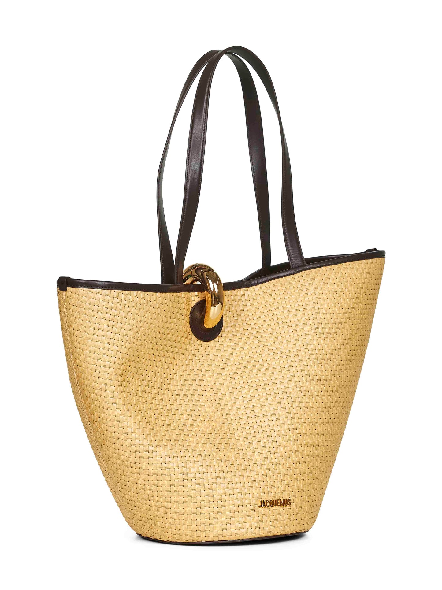Natural The Bambola bucket bag