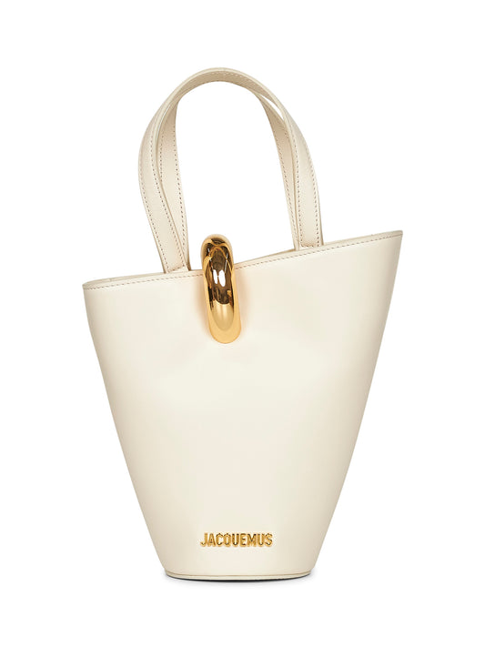 Ivory The small Bambola bucket bag