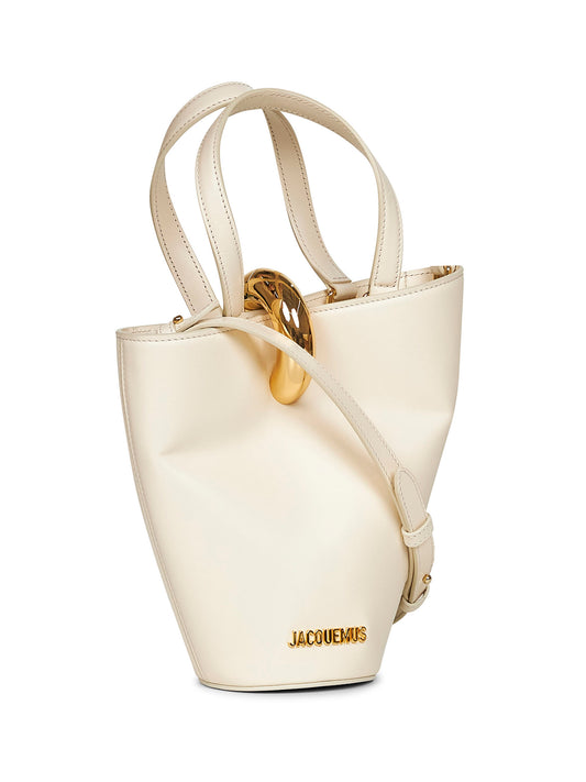 Ivory The small Bambola bucket bag