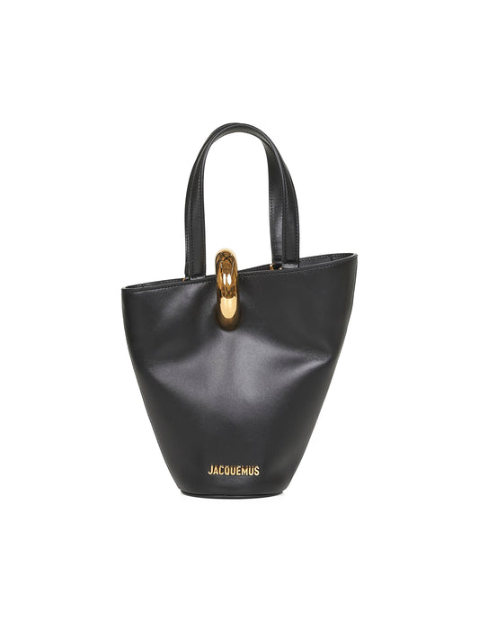 Black The small Bambola bucket bag