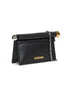 Black The small Rond Carré clutch bag