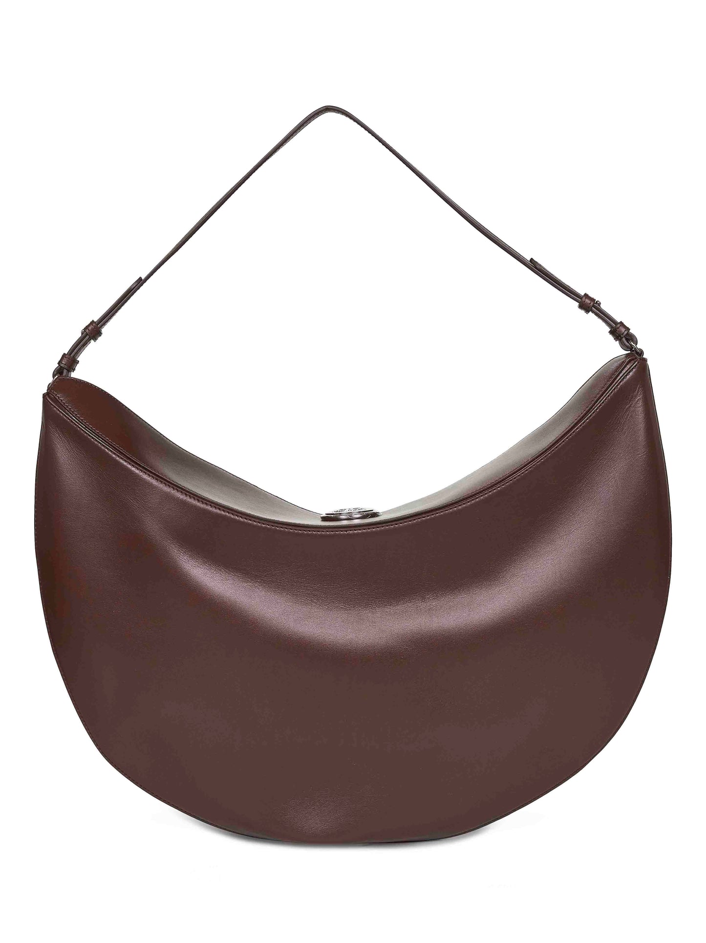 Borsa a spalla hobo Ovalo marrone