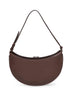 Borsa hobo reversibile Ovalo piccola marrone
