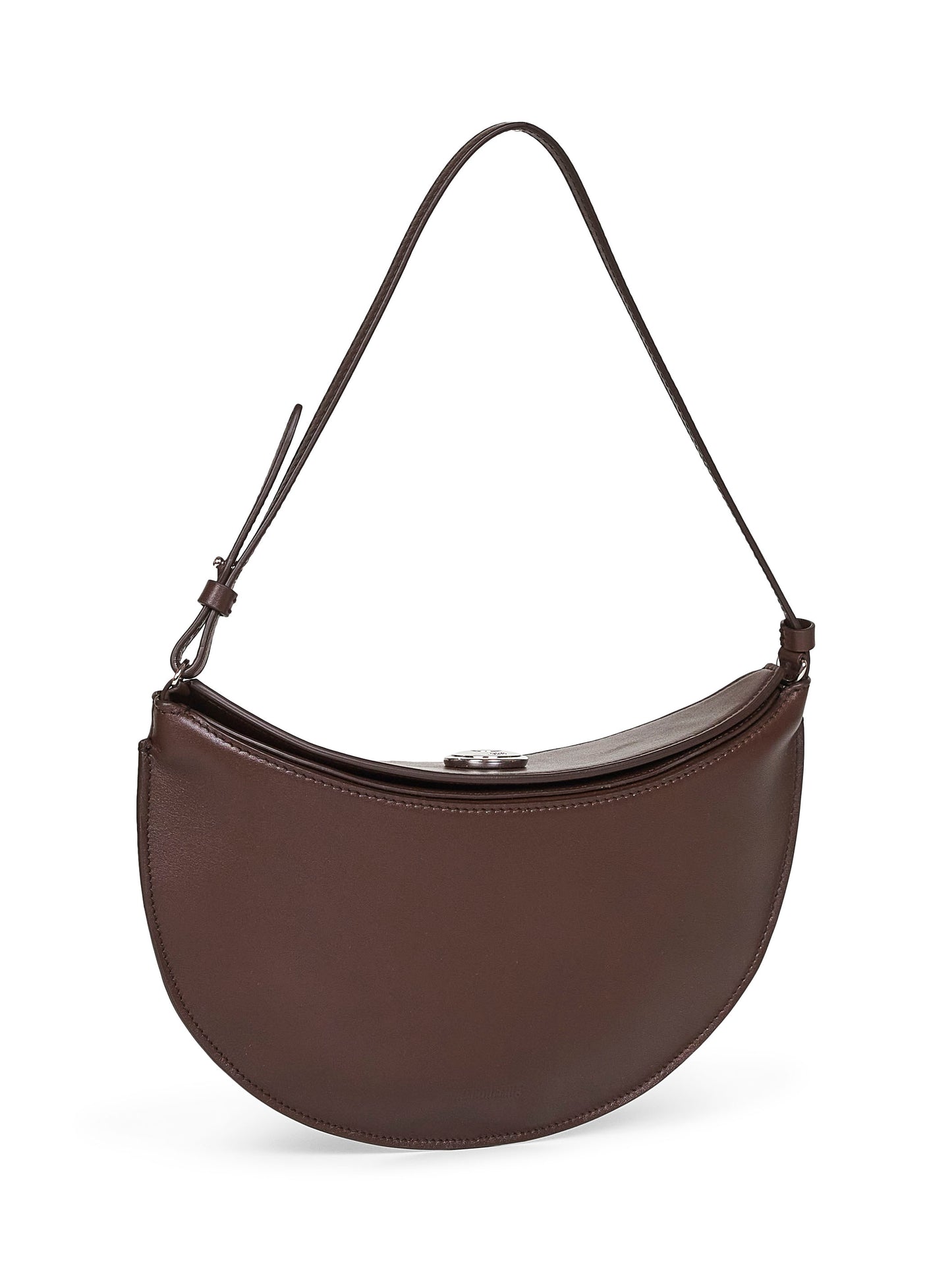 Borsa hobo reversibile Ovalo piccola marrone