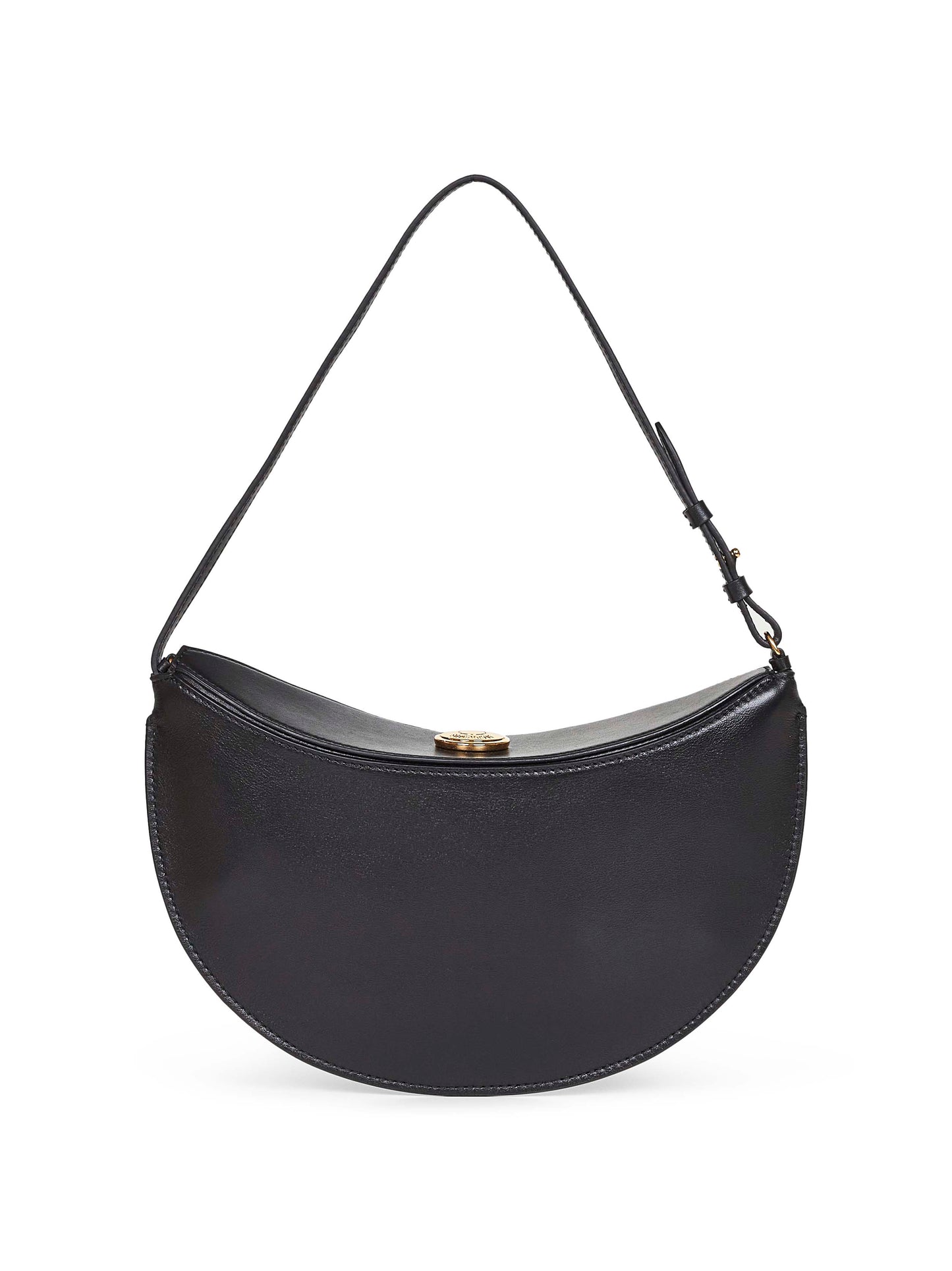 Borsa hobo reversibile Ovalo piccola nera