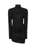 Black The Spallina mini dress