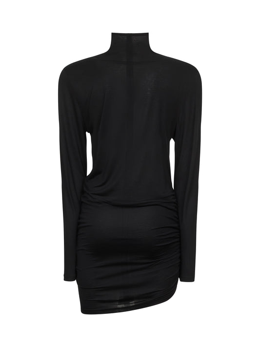 Black The Spallina mini dress