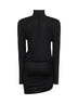 Black The Spallina mini dress
