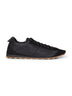 Sneakers Tennis in pelle scamosciata e nylon nero