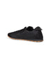 Sneakers Tennis in pelle scamosciata e nylon nero