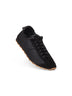 Sneakers Tennis in pelle scamosciata e nylon nero