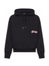 Blue Varsity embroidery hoodie