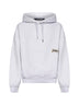 Grey Varsity embroidery hoodie