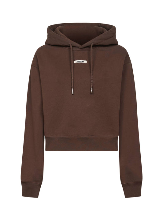 Brown The Gros Grain hoodie