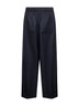 Blue wool relaxed tailored The Gio pants