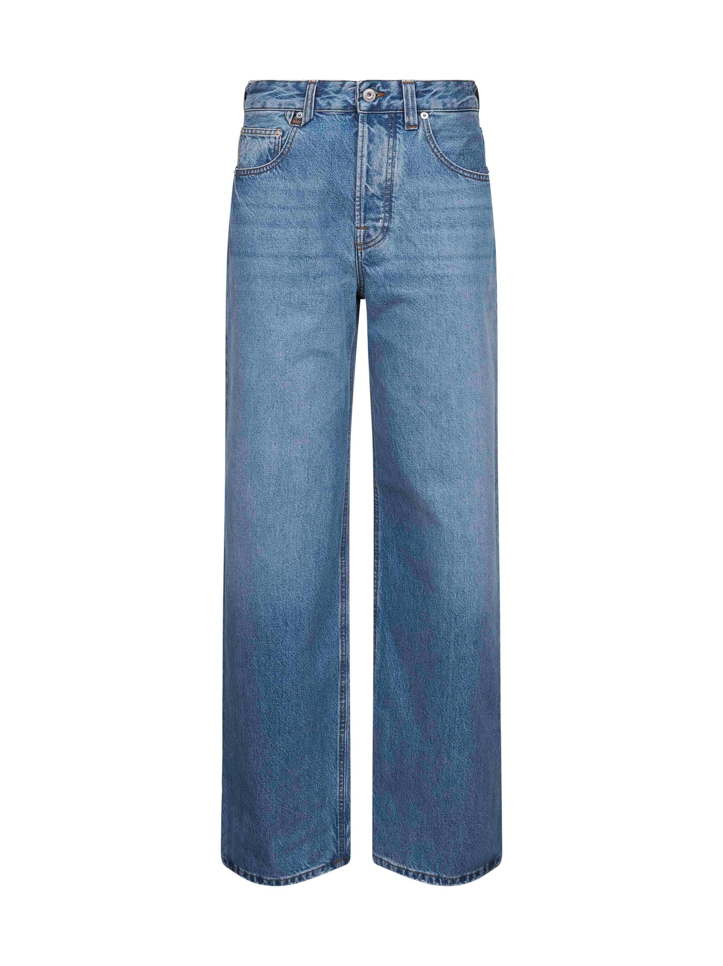 Light blue The wide de-Nîmes denim jeans