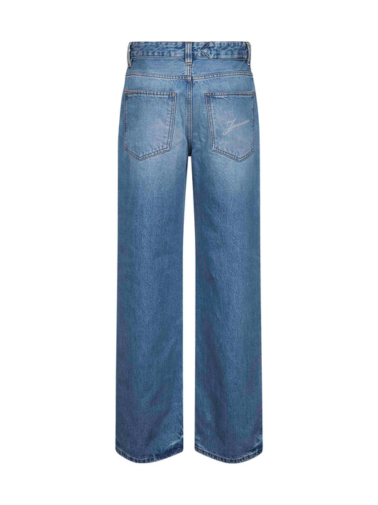 Light blue The wide de-Nîmes denim jeans