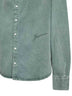 Camicia Simon in denim de-Nîmes verde
