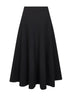 Black The Triangle flared maxi skirt