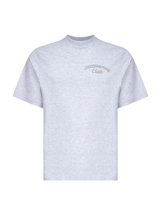 T-shirt Le T-shirt Club in cotone grigio