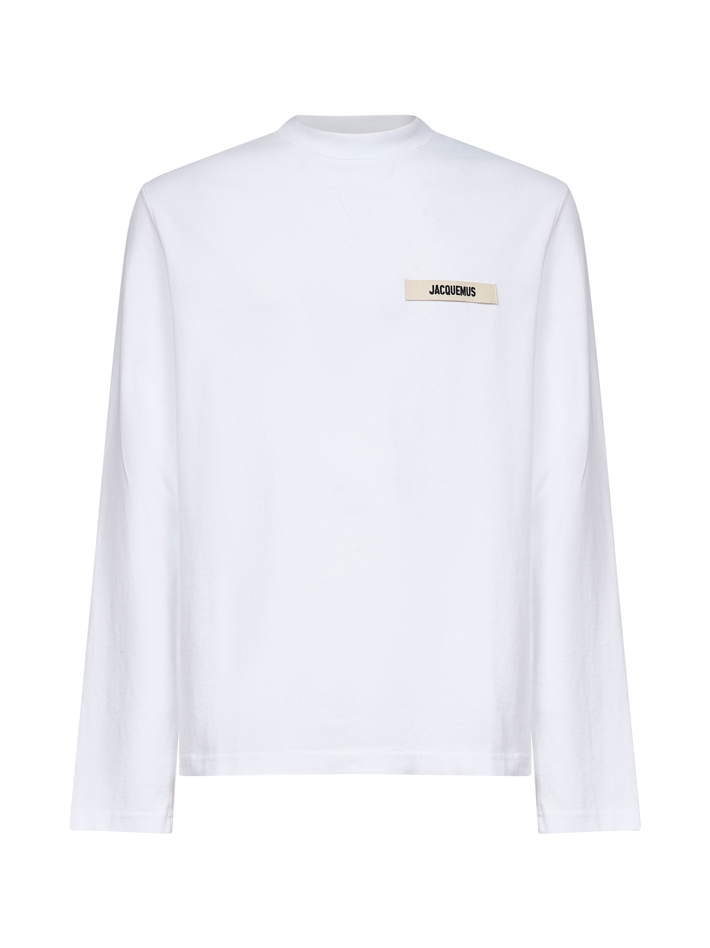 White The Gros Grain long-sleeve T-shirt – Daniello.com