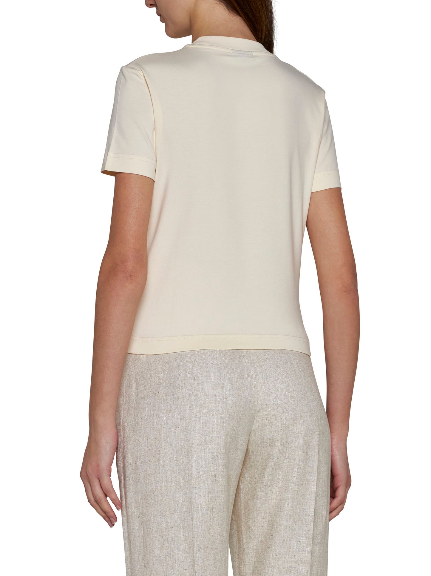 T-shirt with Gros Grain logo