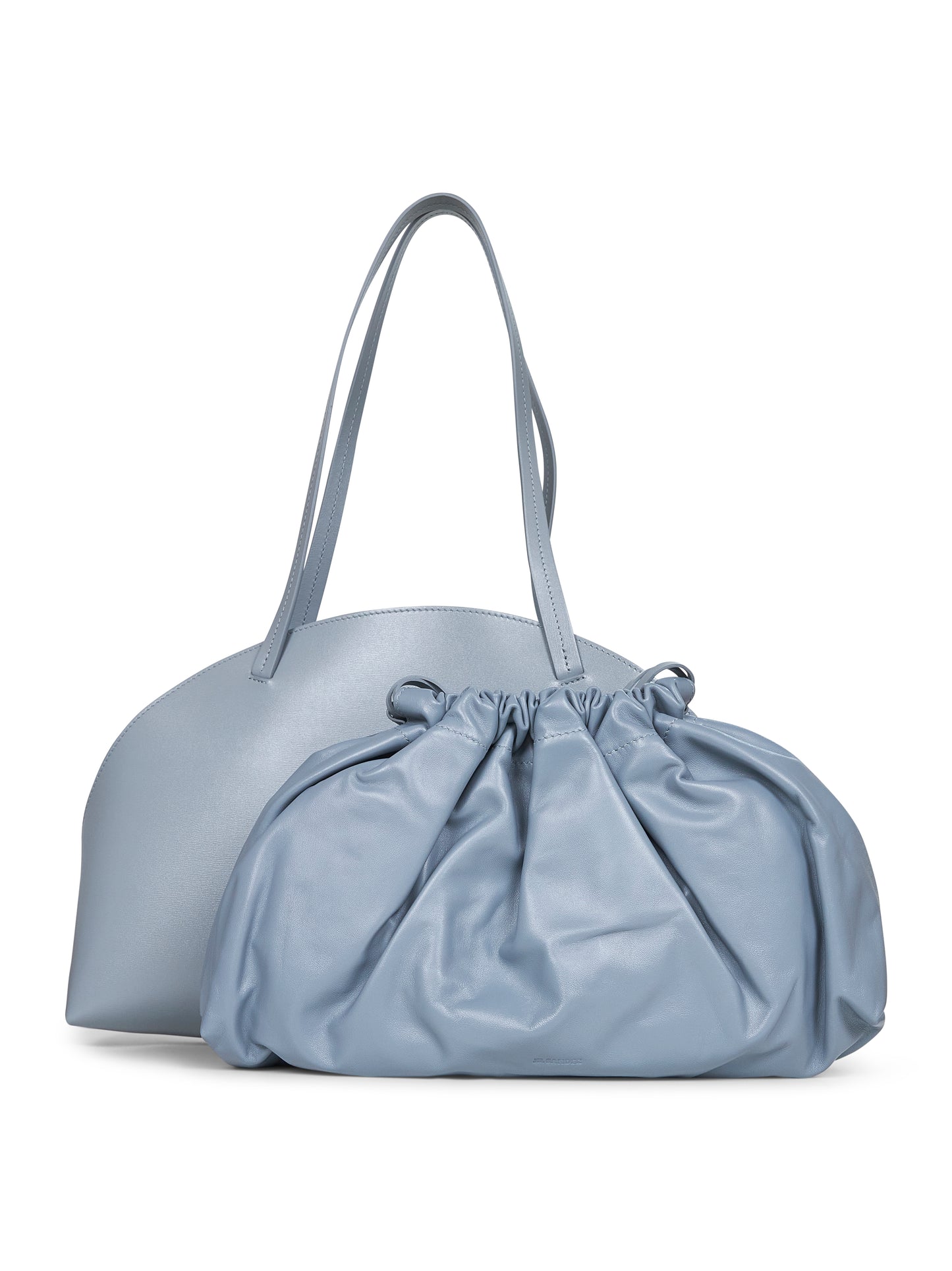 Borsa a spalla Curve Shoulder Media acciaio