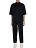 Cotton mock-neck T-shirt by Jil Sander