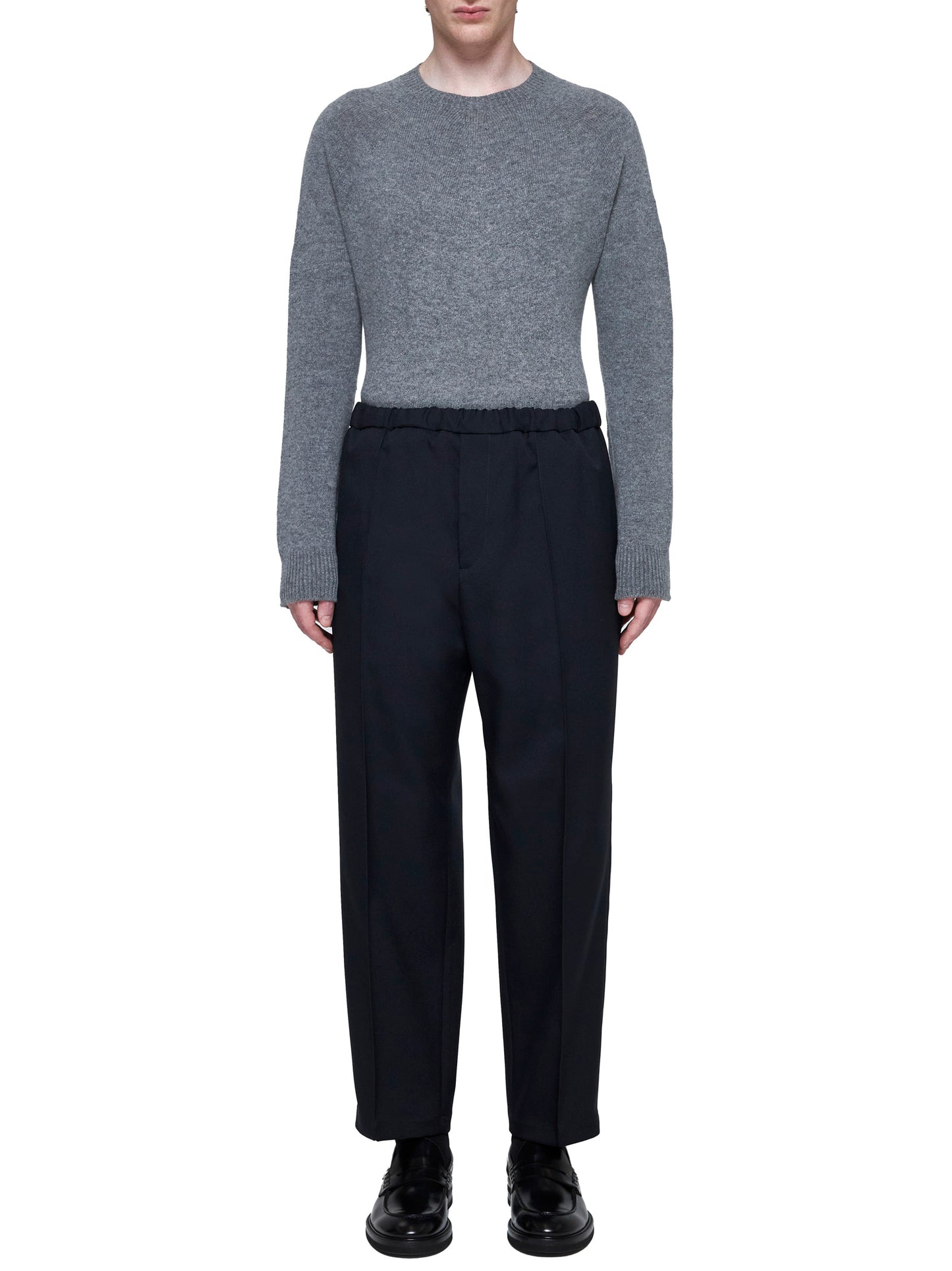 Elasticated waist trousers by Jil Sander