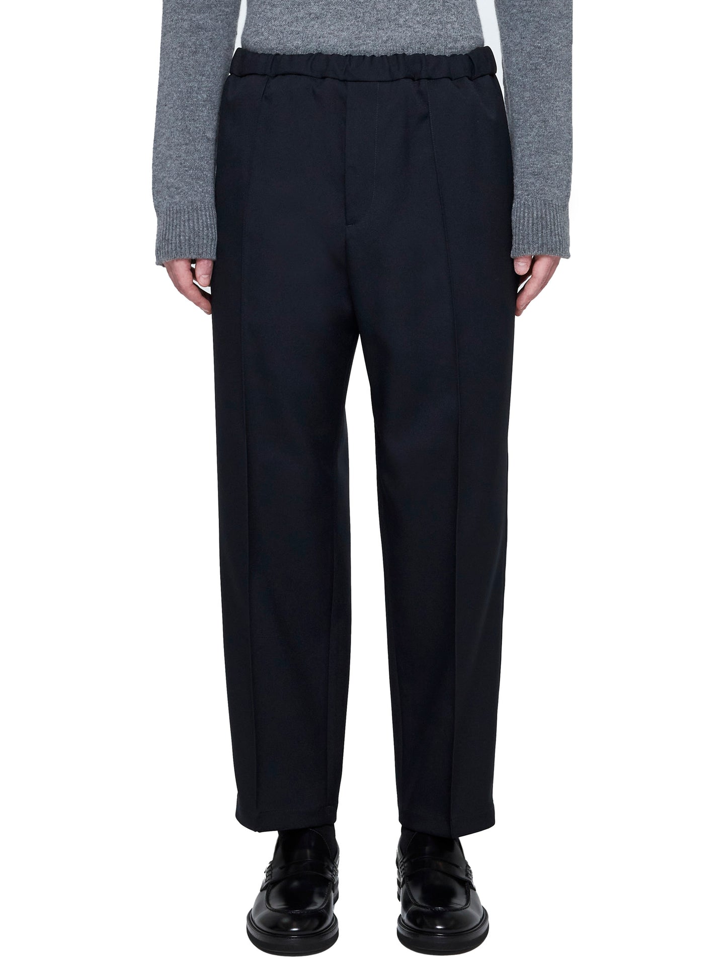 Elasticated waist trousers by Jil Sander