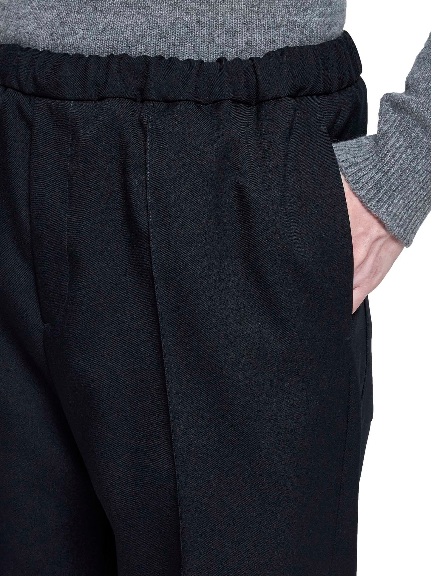 Elasticated waist trousers by Jil Sander