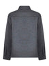 Camicia in lana Melton grigia