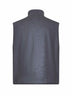 Grey melton wool padded vest