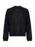 Blue wool jersey sweatshirt