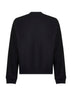 Blue wool jersey sweatshirt