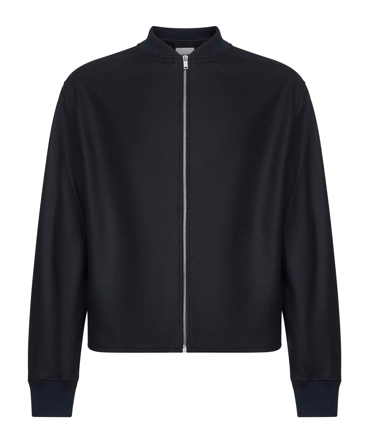 Blue melton wool jacket