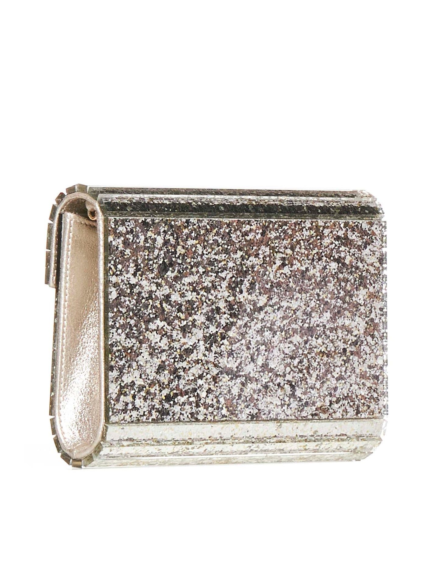 Clutch Candy in acrilico glitter Jimmy Choo