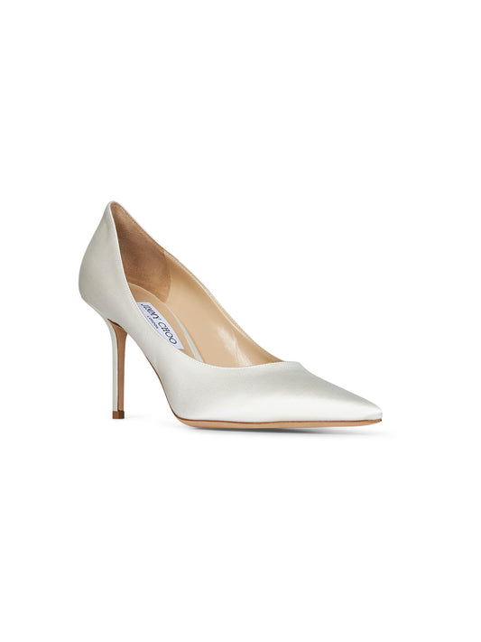 Ivory satin Love 85 pumps