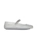 Clear Jelly ballet flats with crystal