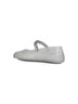 Clear Jelly ballet flats with crystal