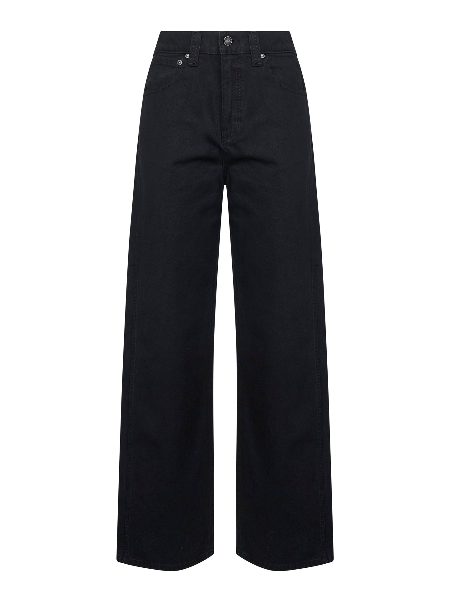 Black cotton denim Bonnie jeans
