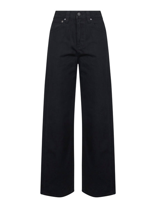 Black cotton denim Bonnie jeans